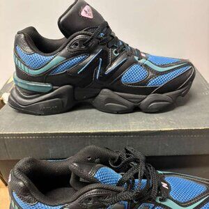 Women new balance shoes black blue pink size 7.5